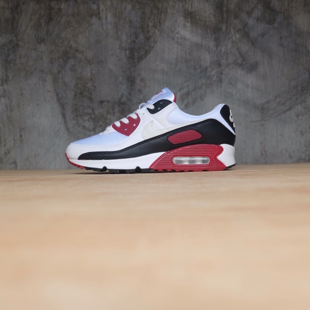 maroon and white air max