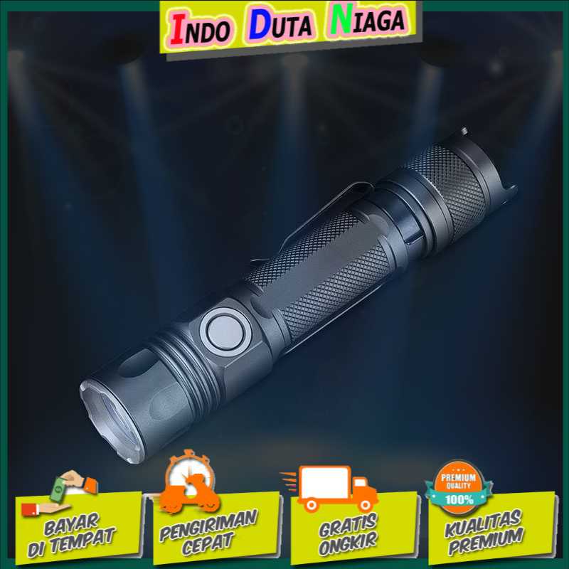 IDN TOOLS - JETBeam 2MS Guardian Flashlight Senter Tactical LED XHP35 2000 Lumens