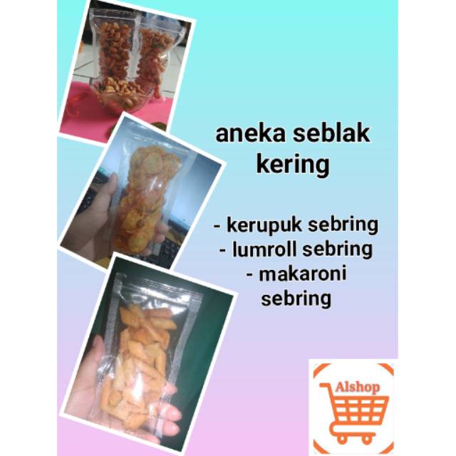 

Aneka seblak kering