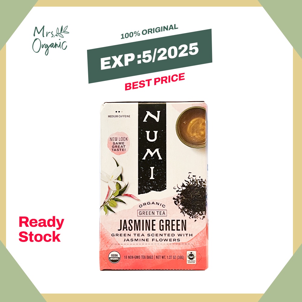 

NUMI - Organic Jasmine Green Tea - 36g