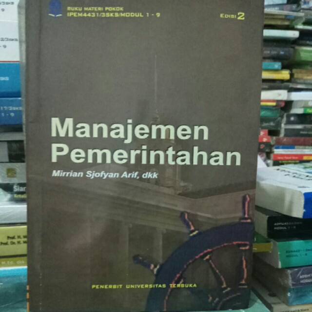 

Manajemen pemerintahan edisi 2