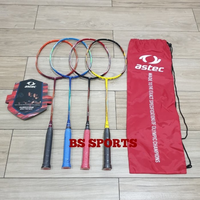 Dijual RAKET BADMINTON RAKET ASTEC HURRICANE 600 ORIGINAL 100% Murah
