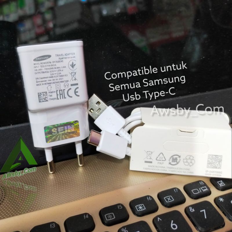 FLASH CHARGER SAMSUNG ORI USB TYPE C FAST CHARGING A3/ A5/ A7 A8/ A8+/ S8/ S8+/ A20S/ A11/ M11