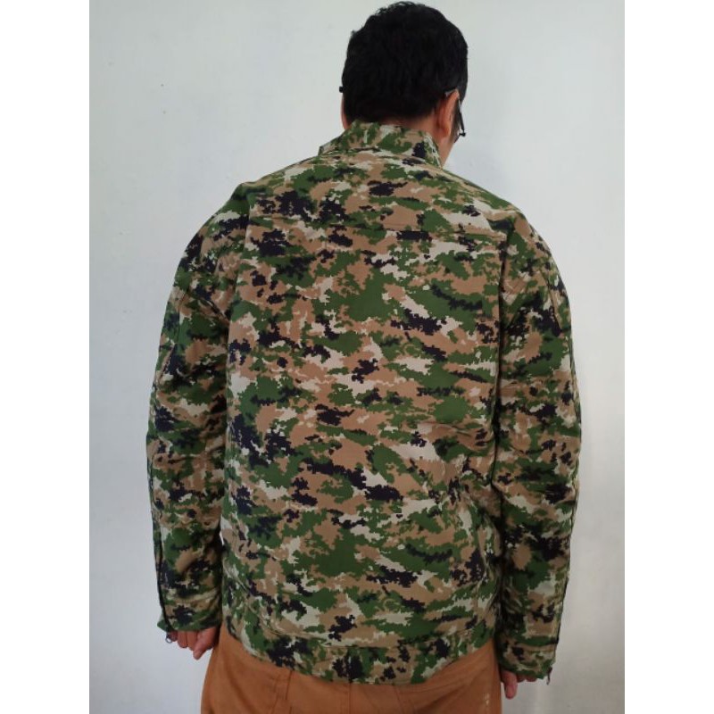 Jaket Loreng Linud Model ABG - Jaket Pria Loreng Linud Pres Body