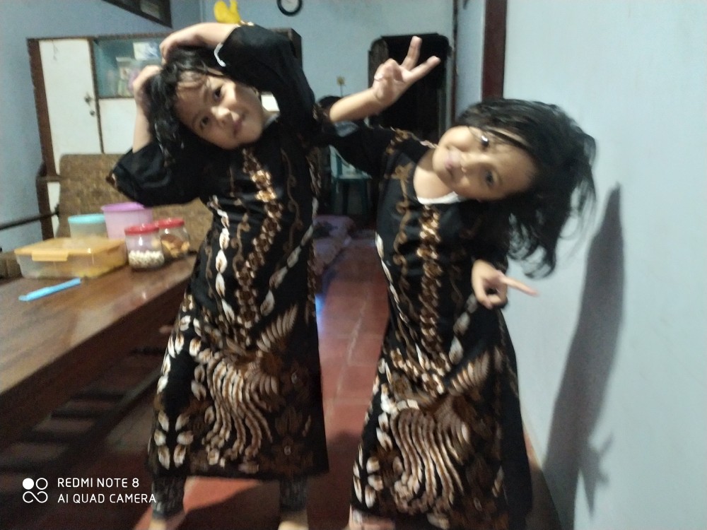 Batik Anak Perempuan Sogan Original Untuk Usia 2-10th Termurah
