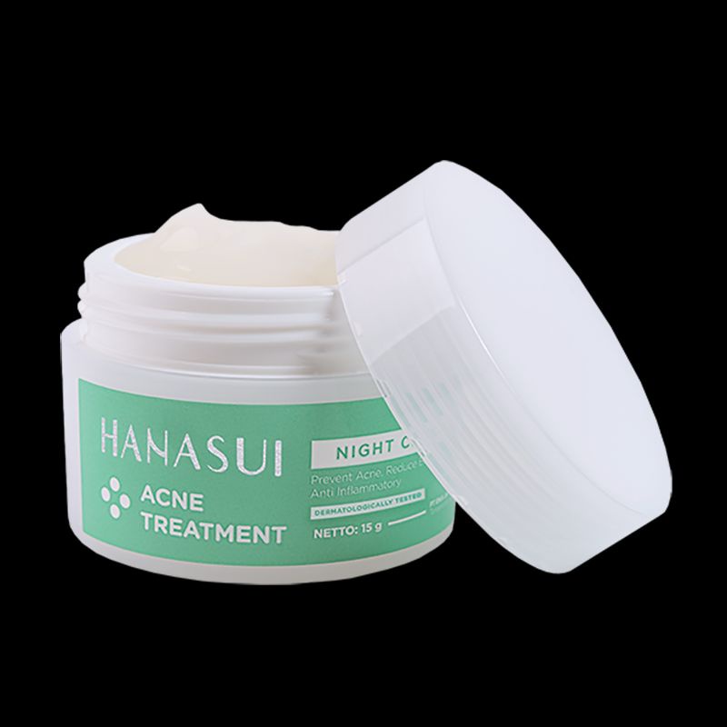 Hanasui Acne Treatment Nihgt Cream 15gr