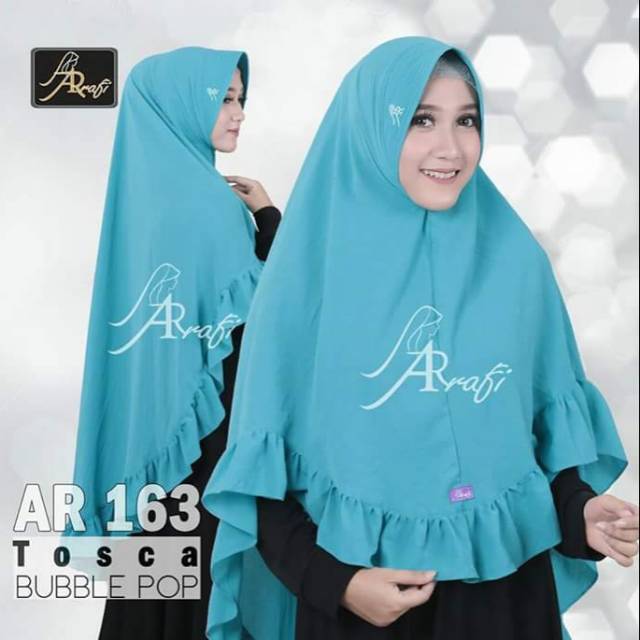 Khimar rempel jumbo arrafi/hijab arrafi