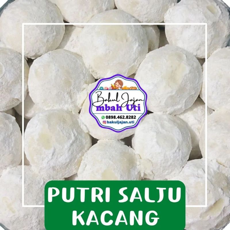 

Kue Putri Salju Kacang