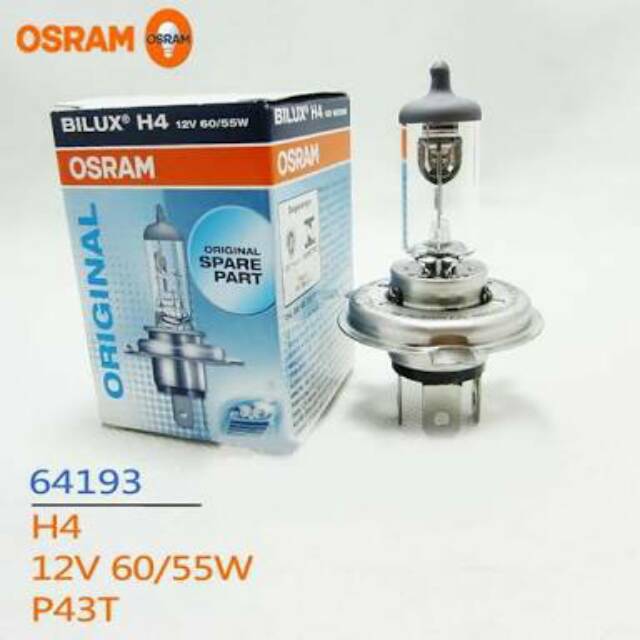 Bohlam Halogen H4 12V ORIGINAL OSRAM
