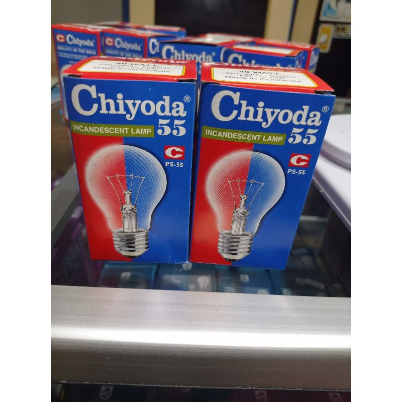 Lampu Pijar chiyoda 40 watt clear KUNING