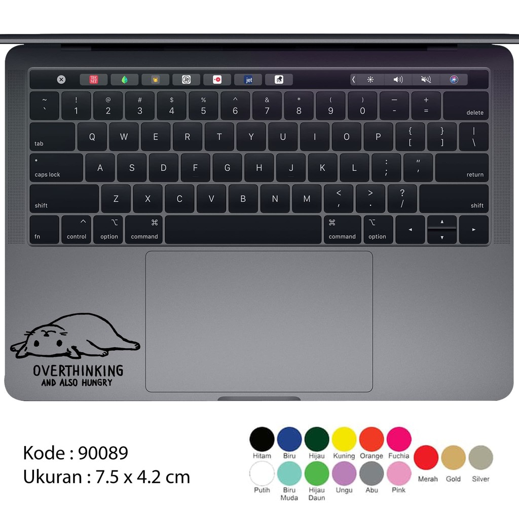 Sticker Decal Laptop / Mobil / Gelas / Sepeda 89