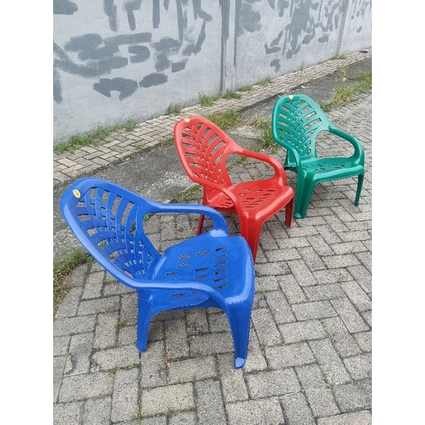 Kursi Plastik Santai Sandaran GM Murah