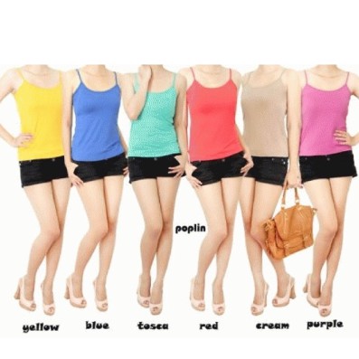 ilook | Tanktop tali kecil | tank top | dalaman wanita - allsize