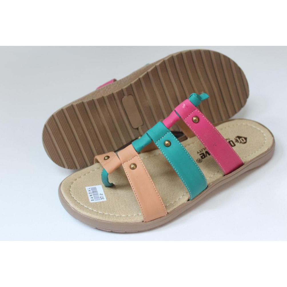 PROMO SEPATU ONE LOVE SANDAL FLAT WANITAORI ONE LOVE SANDAL TERBARU