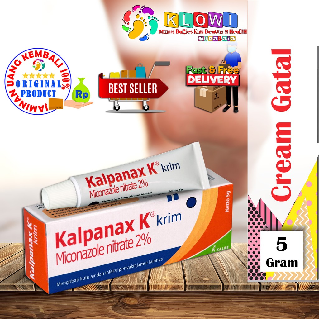 Kalpanax K krim 5gr - obat anti jamur