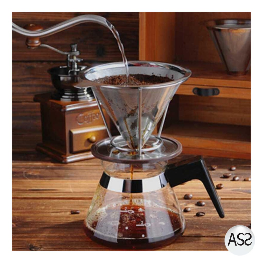 ASS Shop - Ueinsang Filter Penyaring Kopi V60 Filter Double Layer Large - F-412