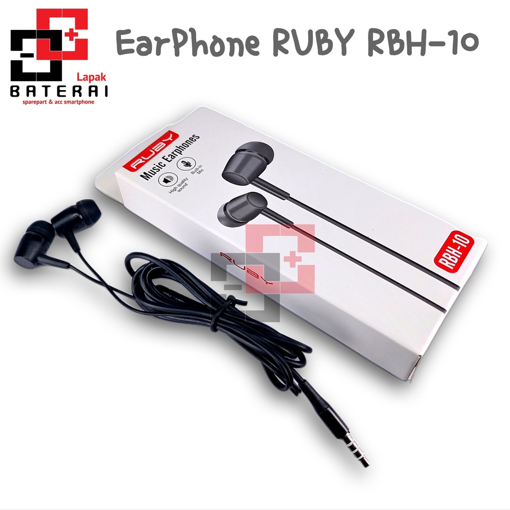 RUBY - RBH-10 Handsfree Music Bass / Earphone HF handset hedset