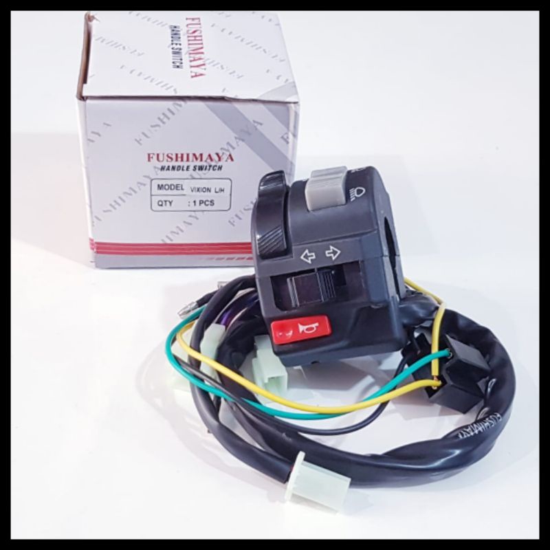SAKLAR LAMPU KIRI VIXION/SAKLAR LAMPU KIRI KANAN ORI FUSHIMAYA MOTOR VIXION/VIXION OLD/VIXION LAMA