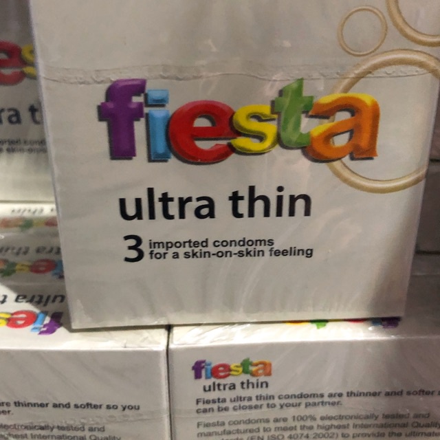 Kondom Fiesta Ultra Thin- 3pcs