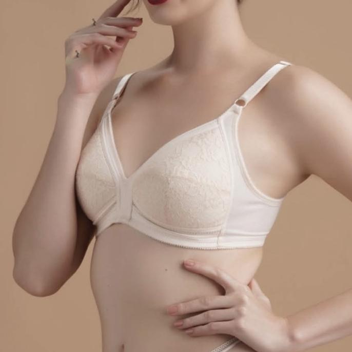 Ready Luludi By Wacoal Basic Collection Bra No Wire Lace Cup Lb 4054