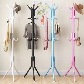 Stand Hanger Gantungan Berdiri Hook Multifungsi / Hanger Gantungan Baju Tas Topi - missbejogrosir