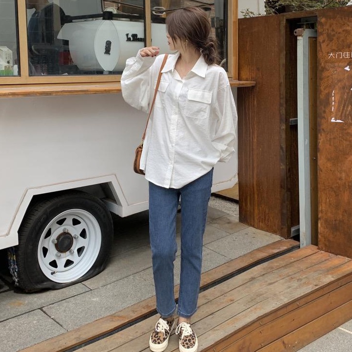 Blouse Rempel Ruffle Korean Style /Atasan Wanita Ladycrush / Shirt