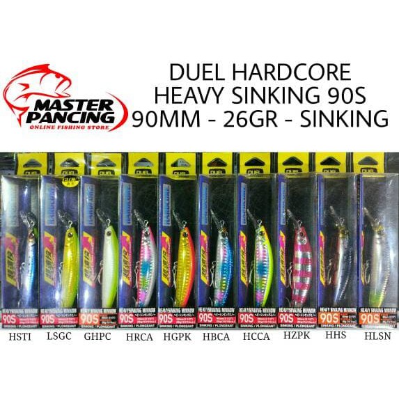 Terlaris Duel Hardcore Heavy Sinking Minnow 90S