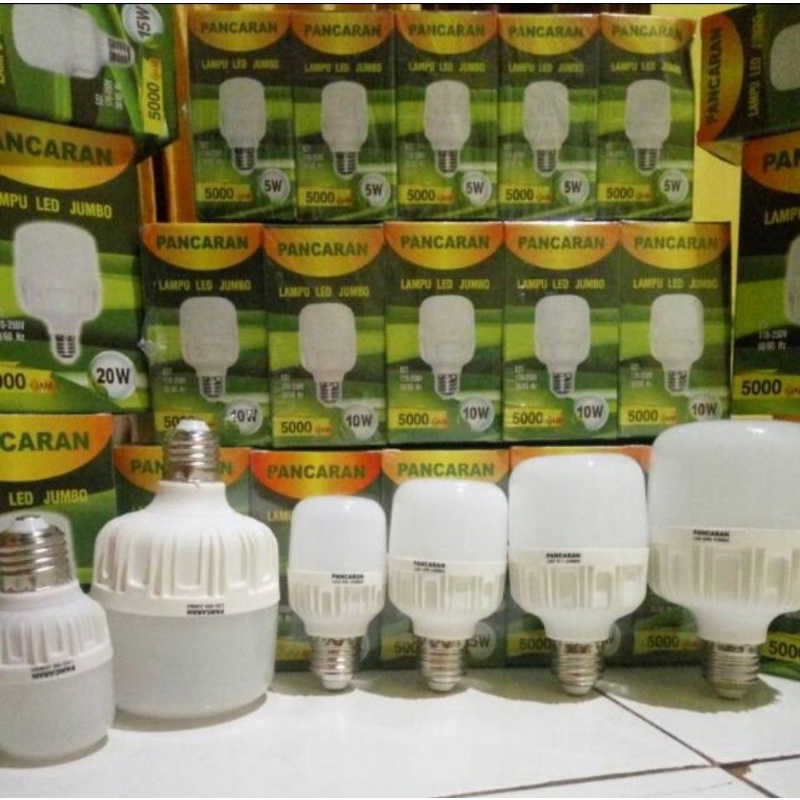 Lampu led jumbo Pancaran led tabung murah