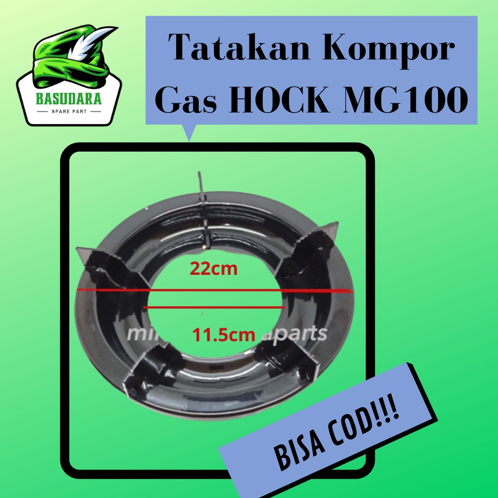 Tatakan Kompor Gas HOCK MG 100 / Dudukan Tungku Kompor Dwi Mutiara / Tungku Tatakan Tangkringan Jagr
