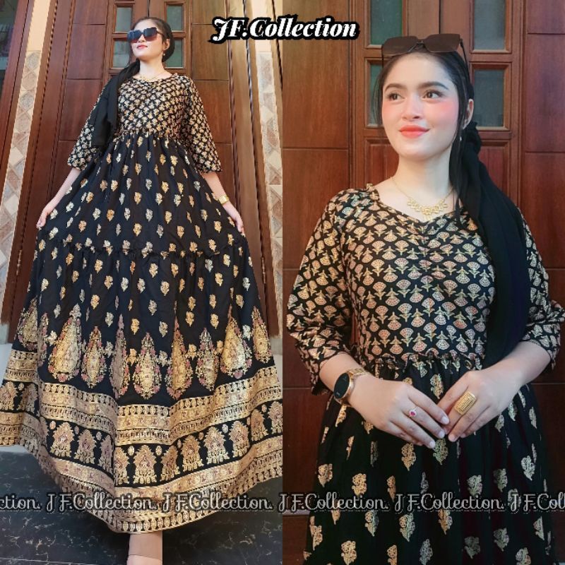 Dress Hindi Rani ( BY. JF.Collection )