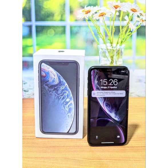 iPhone XR 256GB Fullset iBox Resmi Indonesia