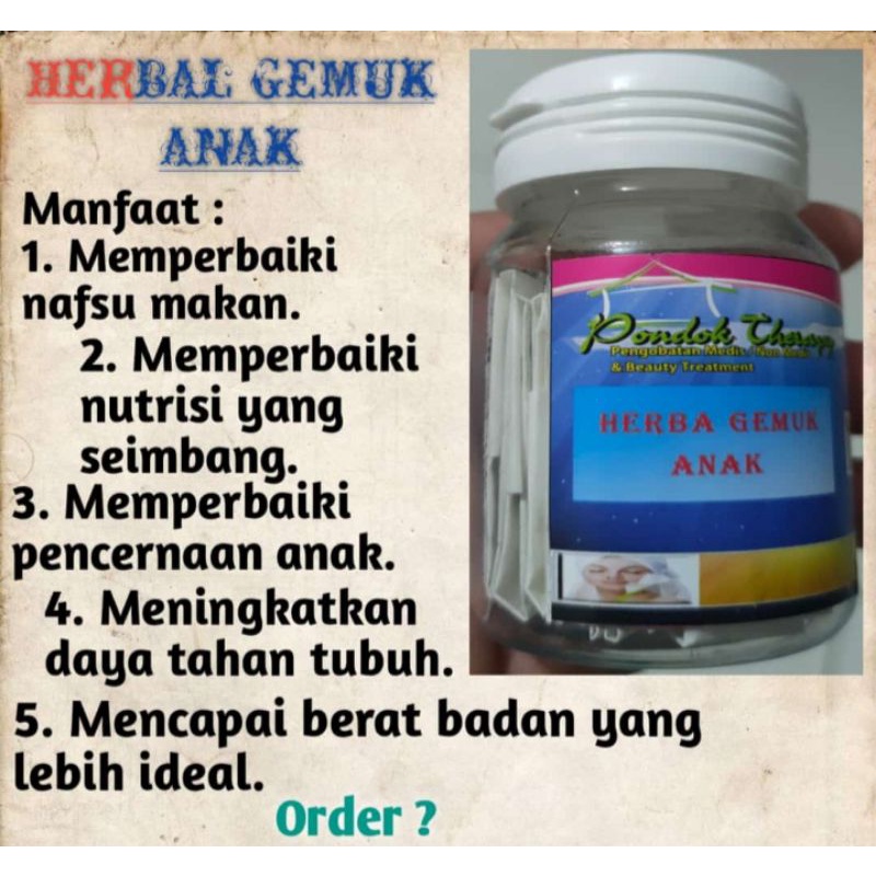 

Herbal gemuk anak