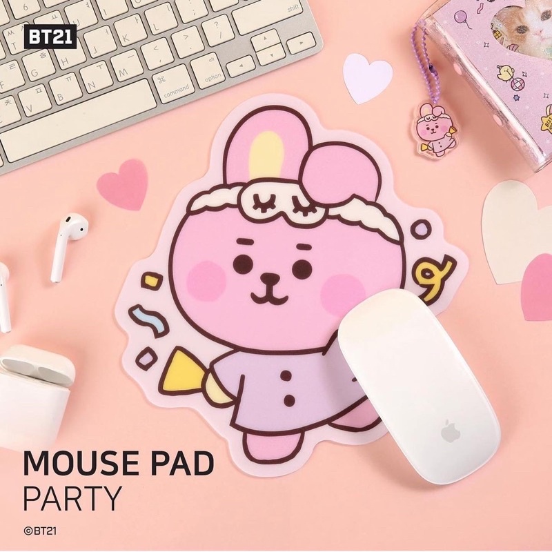 BT21 OFFICIAL MOUSE PAD PARTY