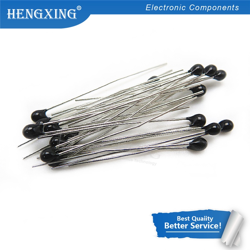 200pcs MF52AT MF52 B 3950 NTC Thermistor Thermal Resistor 5% 1K 2K 3K 4.7K 5K 10K 20K 47K 50K 100K