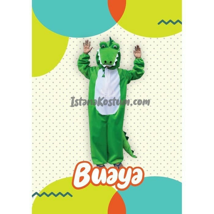 Kostum Baju Anak Pentas Buaya &amp; Hiu | Kostum Panggung Anak Setelan