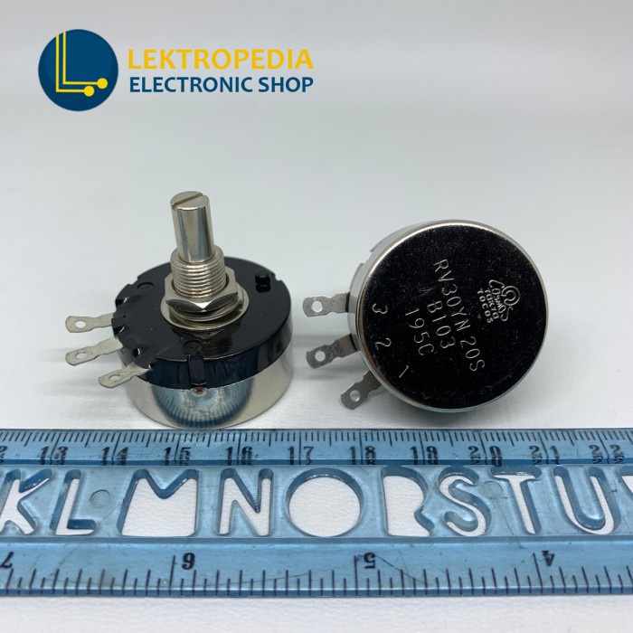 Potensio RV30YN20S 500ohm B501 500 ohm 1k B102 RV30YN 20S 2watt 2w