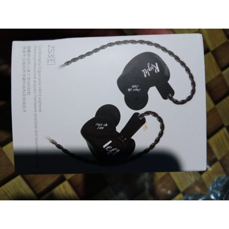 KZ ZS3E Ergonomic HIFI Earphone