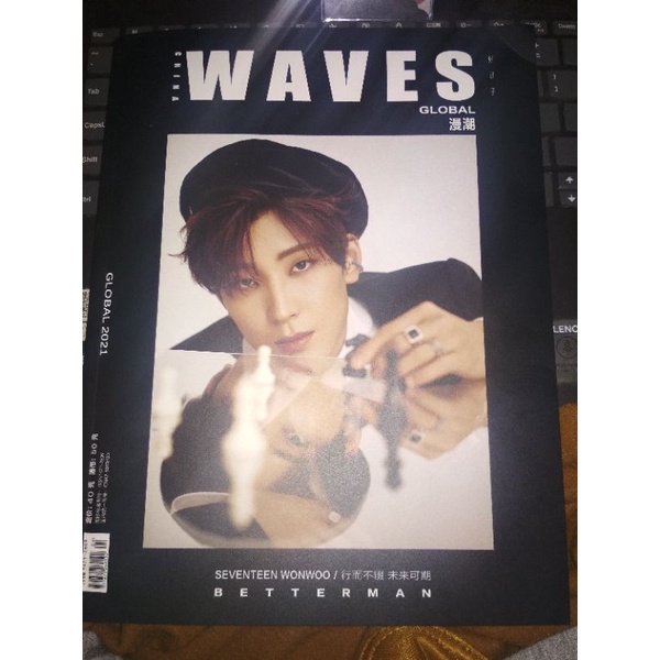 Magazine Waves Wonwoo (Mgz+Poster)