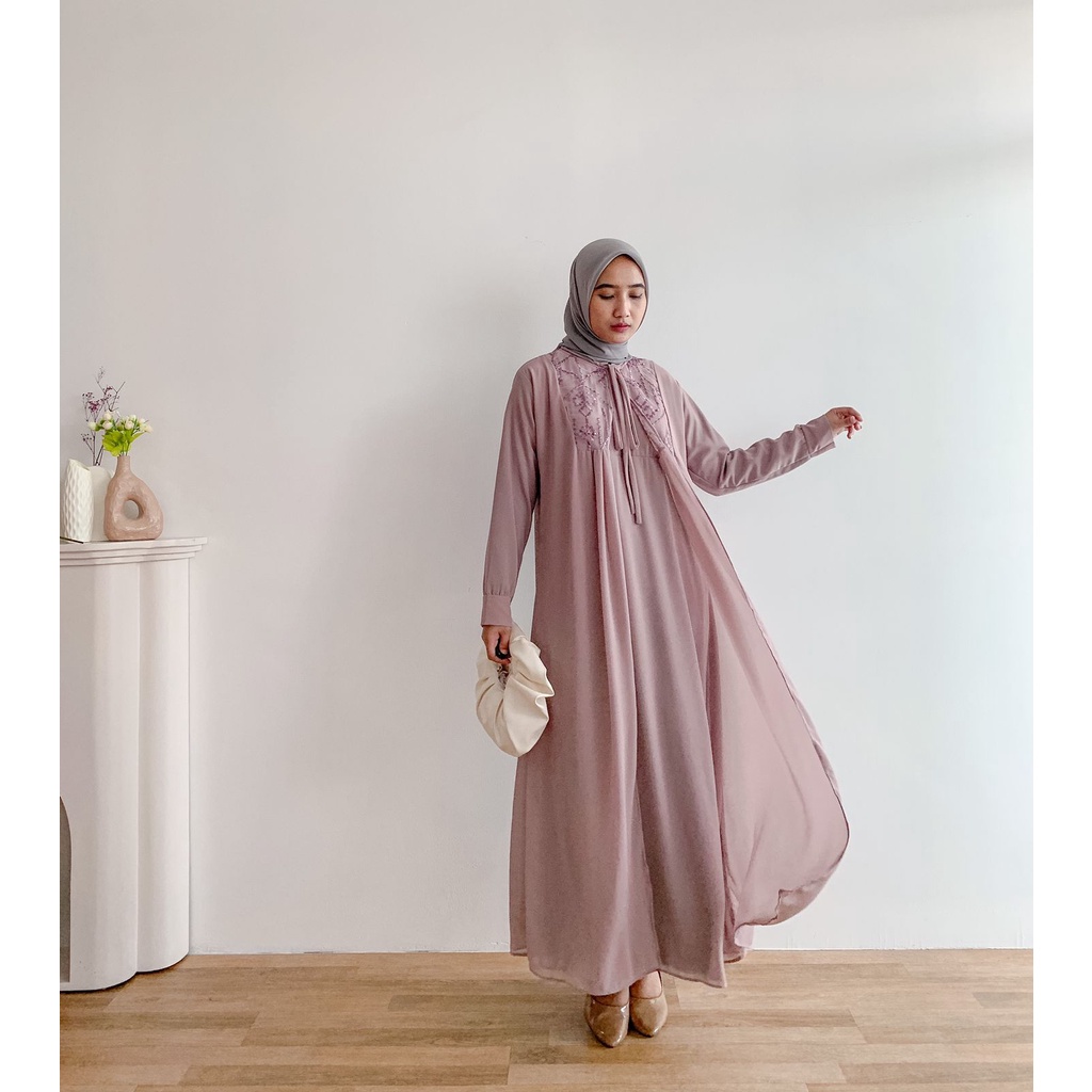 ZANETA ABAYA / DRESS PESTA / SERAGAMAN