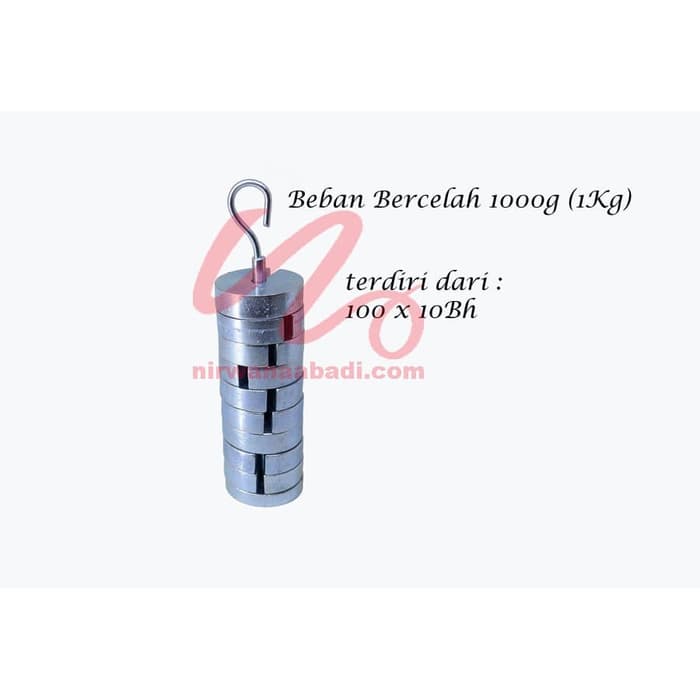 

Beban Bercelah 1Kg Original Asli