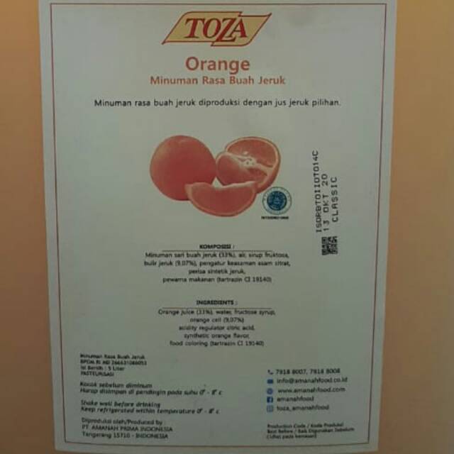 

JUICE TOZA
