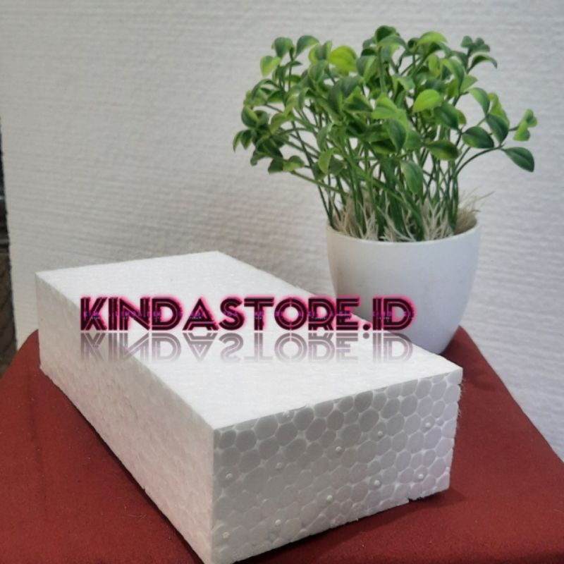 Busa Styrofoam 5x10x20cm busa kering buket uang FREE PACKING KARDUS