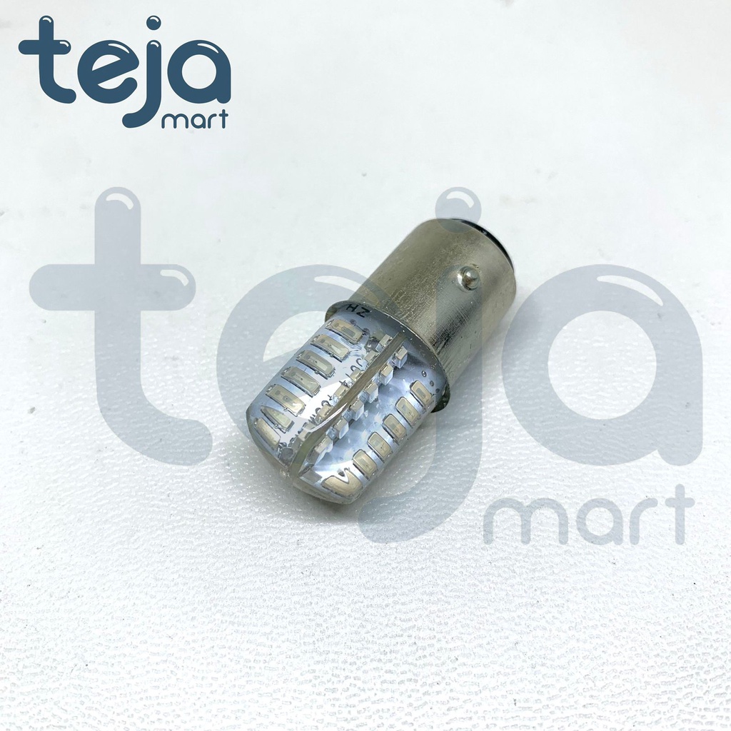 Lampu Rem Strobo/Kedip LED Jelly 48 Mata/Titik Bayonet Universal 12V