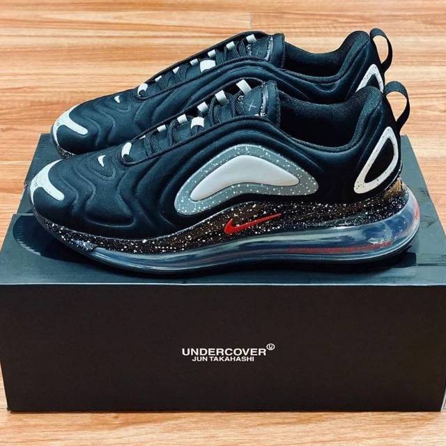 Sepatu Undercover x Nike Air Max 720 Black Premium High Quality