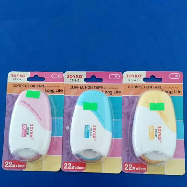

Correction tape joyko CT-543