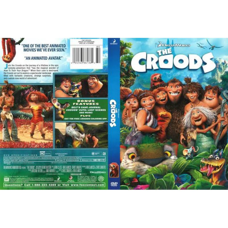 Kaset Film Kartun THE CROODS