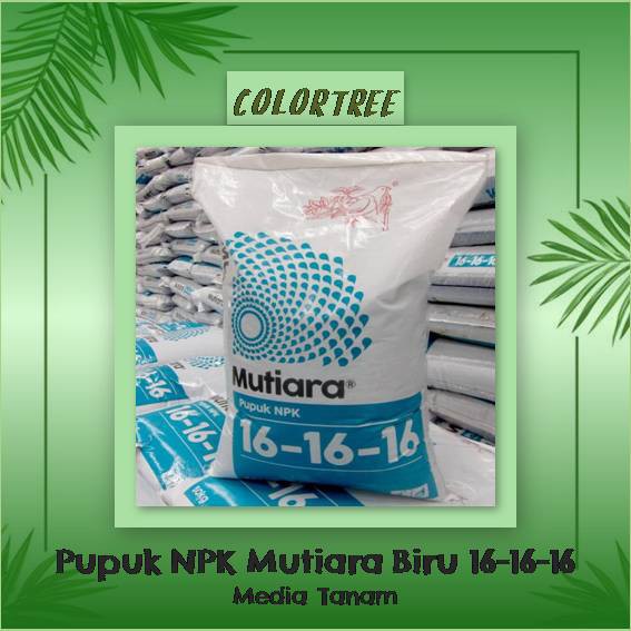  Pupuk NPK Mutiara Biru 16 16 16 Shopee Indonesia