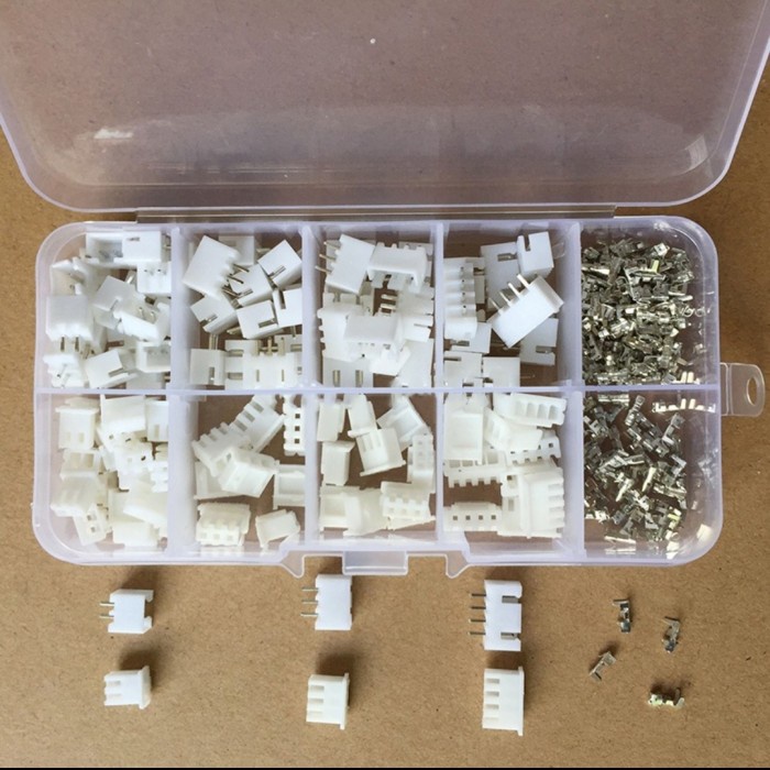 Konektor Terminal 250 pcs/Set Adaptor 2/3/4 Pin High Quality