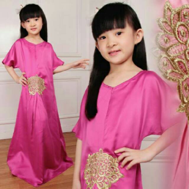 Kaftan Anak SIMPLE Kids Dress kid baju pesta lebaran