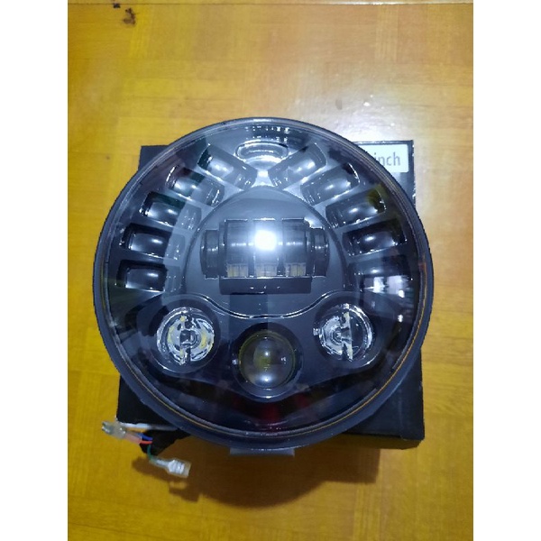 REFLEKTOR LAMPU DEPAN DAYMAKER 7 INCH 19 LED